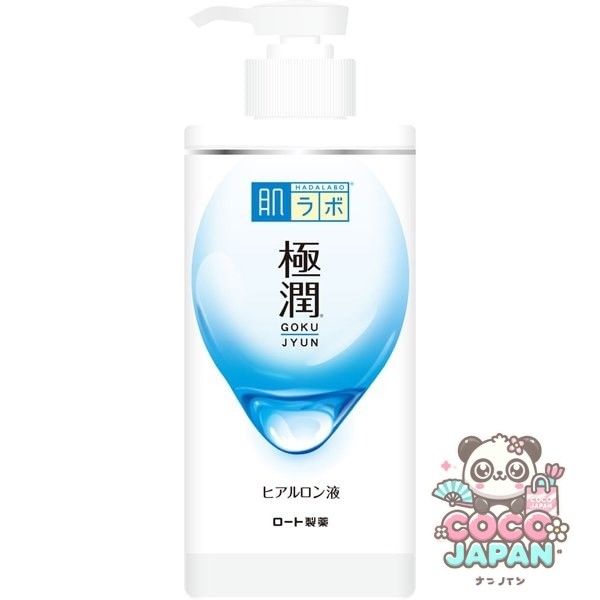 로트 제약 ROHTO 하다라보 극윤 히알루론액 화장수 펌프 [400mL]