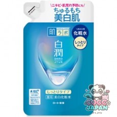 로트 제약 ROHTO 하다라보 백윤약용 미백 화장수 촉촉한 타입 리필 [170mL]