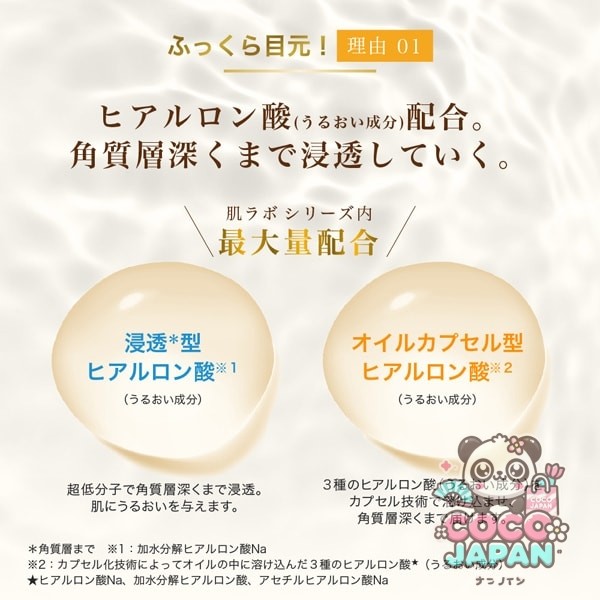 로트 제약 ROHTO 하다라보 극윤 프리미엄 히알루론 아이 크림 20g