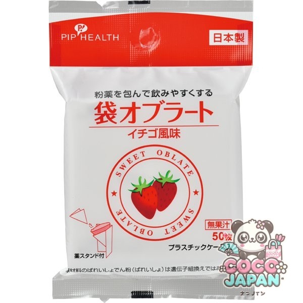 PIP 오블라토 딸기 맛 50장