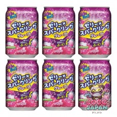 다이도 드린코 푸르슈! 흔들어먹는 탄산젤리소다 포도맛 280ml 24캔