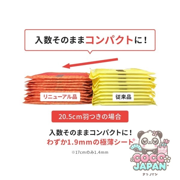 생리대 엘리스 컴팩트 가드 특히 많은 밤용 360 날개 12장