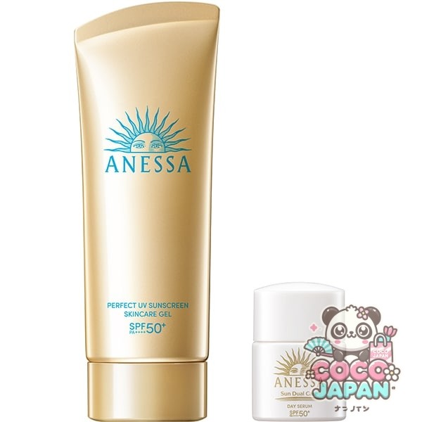시세이도 SHISEIDO 아네사 ANESSA 아네사 퍼펙트 UV 스킨 케어 젤 NA 트라이얼 세트 b [자외선 차단제]