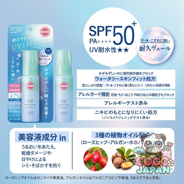 선컷 SUNCUT 선컷 R 프로텍트 UV 미스트 60ml [선스크린 얼굴 · 몸 · 머리 용]