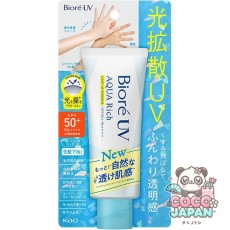 Biore 비오레 UV 아쿠아리치 라이트 업 에센스 70g SPF50+ PA++++ [썬크림 얼굴·몸용]