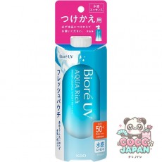 Biore 비오레 UV 아쿠아리치 에센스 신선한 파우치 교체 120g SPF50+ PA++++ [썬크림 얼굴·몸용]