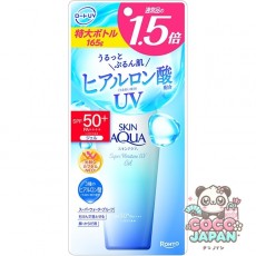 SKIN AQUA 스킨 아쿠아 슈퍼 모이스처 UV 젤 대용량 165g SPF50+/PA+++ + 3종 히알루론산 슈퍼 워터 프루프 전신용 [썬크림 얼굴·몸용]