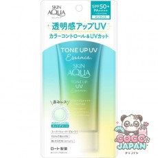 SKIN AQUA 스킨 아쿠아 톤 업 UV 에센스 민트 그린 80g SPF50 + / PA ++ + + + 민트 그린 적색 보정 투명 감소 피부