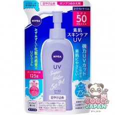NIVEA 니베아 UV 워터젤 리필용 125g SPF50 PA+++ [썬크림 얼굴·몸용]