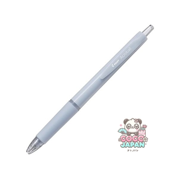 파일럿 PILOT 유성 볼펜 아크로볼 0.7mm 블루 그레이(블랙 잉크) BAB-17-LGYB