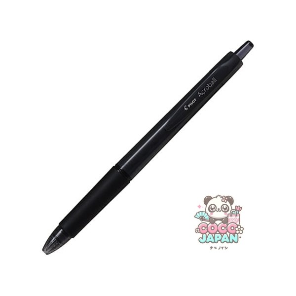파일럿 PILOT 유성 볼펜 아크로볼 0.7mm 블랙(블랙 잉크) BAB-17-BB