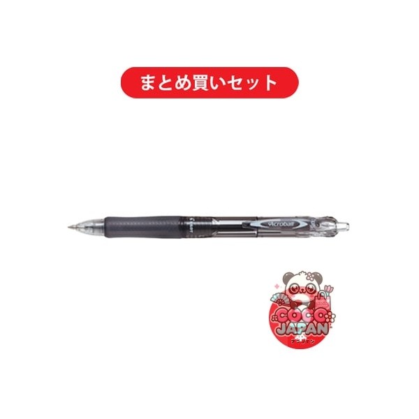 파일럿 PILOT BAB-15EF-BB [아크로볼 150(극세) 블랙 잉크 0.5 mm볼펜 블랙] ×3개 세트