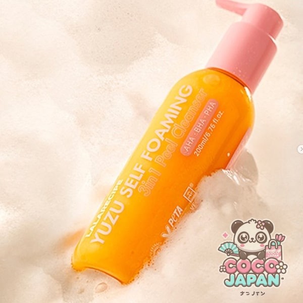 라라 레시피 LALARECIPELALARECIPE YUZU SELF FOAMING 3in1 CLEANSER