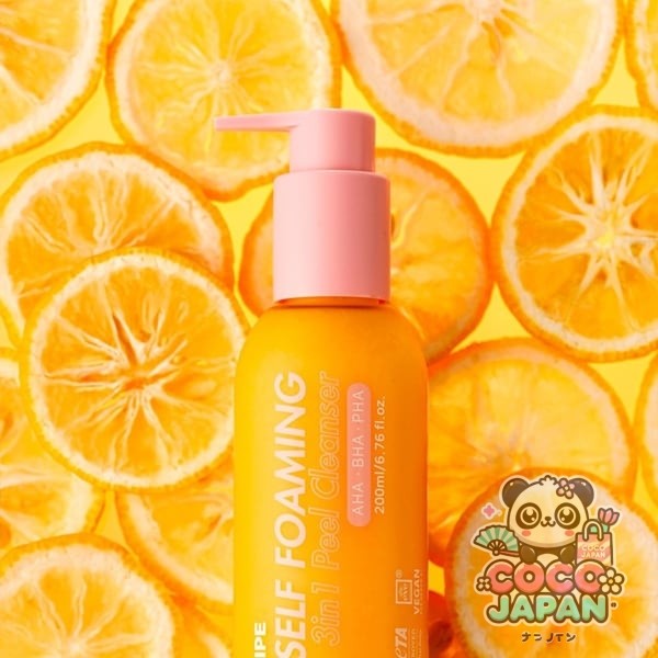 라라 레시피 LALARECIPELALARECIPE YUZU SELF FOAMING 3in1 CLEANSER