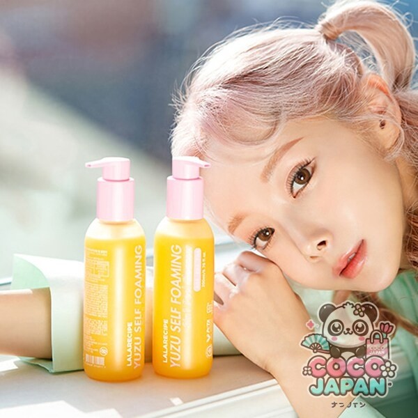라라 레시피 LALARECIPELALARECIPE YUZU SELF FOAMING 3in1 CLEANSER