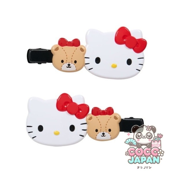 산리오 Sanrio 산리오 캐릭터즈 앞머리 클립 롱 헬로 키티