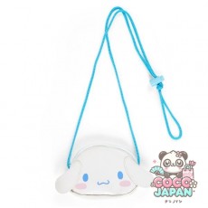 Sanrio Sanrio Sanrio 캐릭터 로프가있는 얼굴 모양 동전 케이스 계피 롤 [캐릭터 상품]