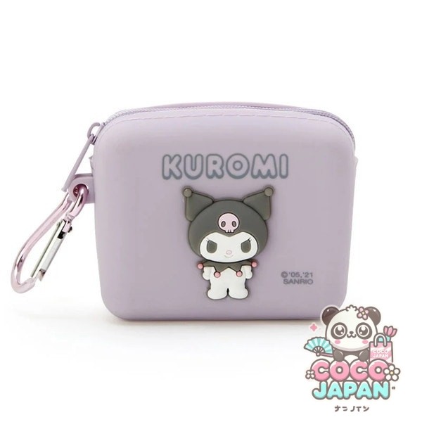 산리오 Sanrio 산리오 캐릭터즈 실리콘 소재의 미니 파우치 크로미