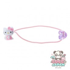 산리오 Sanrio 산리오 캐릭터 마스코트 헤어 고무 S 하트 헬로 키티 / 핑크 [캐릭터 상품]