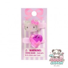 산리오 Sanrio 산리오 캐릭터즈 미니 헤어 클립 2개 세트 헬로 키티