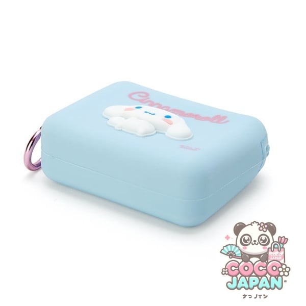 산리오 Sanrio 산리오 캐릭터즈 실리콘 소재의 미니 파우치 시나모롤