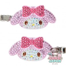 산리오 Sanrio 산리오 캐릭터즈 앞머리 클립 보석 데코 마이 멜로디
