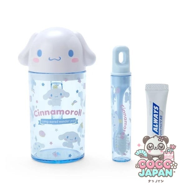 산리오 Sanrio 산리오 캐릭터즈 허브러시 & 컵 세트 시나모롤 [캐릭터 상품]