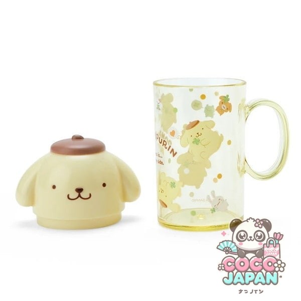 산리오 Sanrio 산리오 캐릭터즈 허브러시 & 컵 세트 폼 폼 푸딩 [캐릭터 상품]
