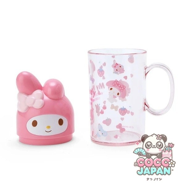 산리오 Sanrio 산리오 캐릭터즈 허브러시 & 컵 세트 마이 멜로디 [캐릭터 상품]