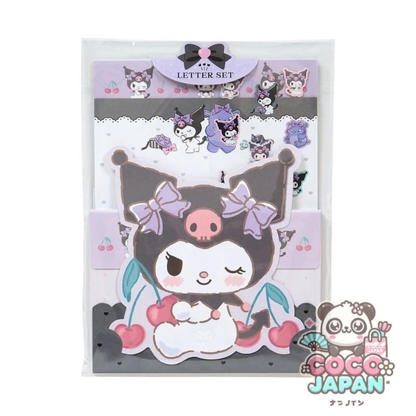 산리오 Sanrio 캐릭터 상품 산리오 캐릭터즈 캐릭터형 레터 세트 크로미