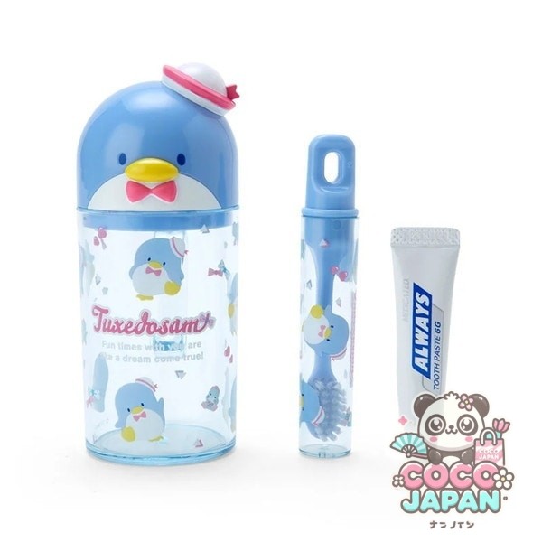 산리오 Sanrio 산리오 캐릭터즈 허브러시 & 컵 세트 턱시도 샘 [캐릭터 상품]