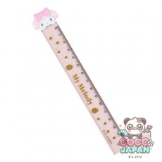산리오 Sanrio 캐릭터 상품 산리오 캐릭터 마스코트 슬림 눈금자 15cm 마이 멜로디