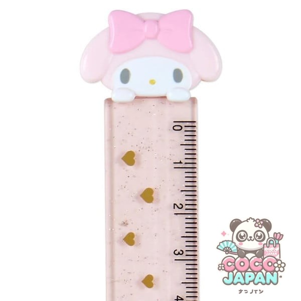 산리오 Sanrio 캐릭터 상품 산리오 캐릭터 마스코트 슬림 눈금자 15cm 마이 멜로디