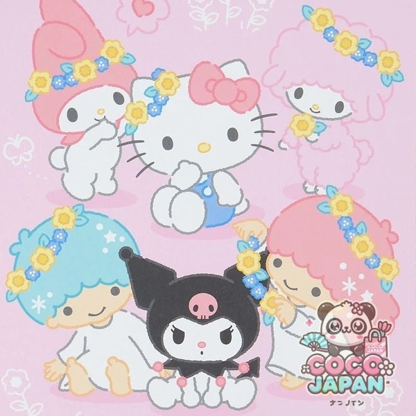 산리오 Sanrio 캐릭터 상품 산리오 캐릭터즈 자유장 핑크