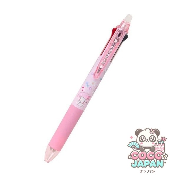 Sanrio 캐릭터 3 색 볼펜 마찰 공 3 슬림 마이 멜로디