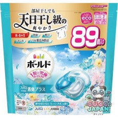 보르도(보루도) 젤 ​​볼(캡슐) 4in1 상쾌한 오바마와 신선한 사본의 향기 리필 테라 점보 89개 [세탁 세제]