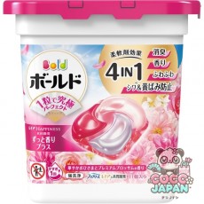 보르도(보루도) 젤 ​​볼(캡슐) 4in1 화려한 오이사마와 프리미엄 블러섬의 향기 본체 11개 [세탁 세제]