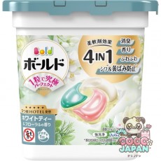 보르도(보루도) 세탁 세제 젤 ​​볼(캡슐)(캡슐) 4in1 화이트 티 & 플로럴의 향기 본체 11개