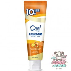 선스타 SUNSTAR 한정 오라 투미 스테인 클리어 페이스트 꿀 레몬 민트 증량 140g [어른용 치약 의약 부외품 화이트닝 구취 예방]