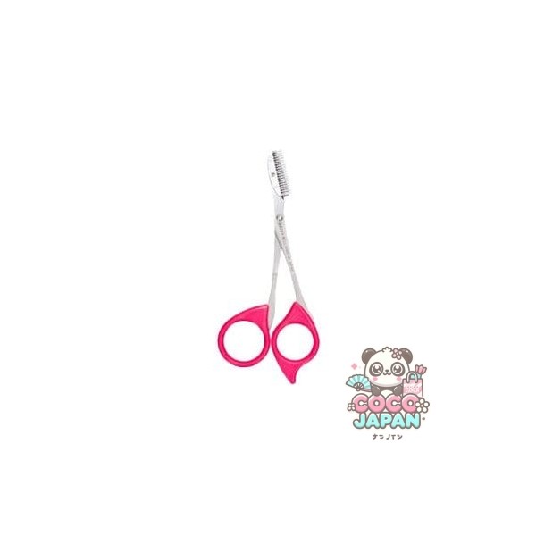 그린 벨 빗있는 눈썹 가위 핑크 MI-248