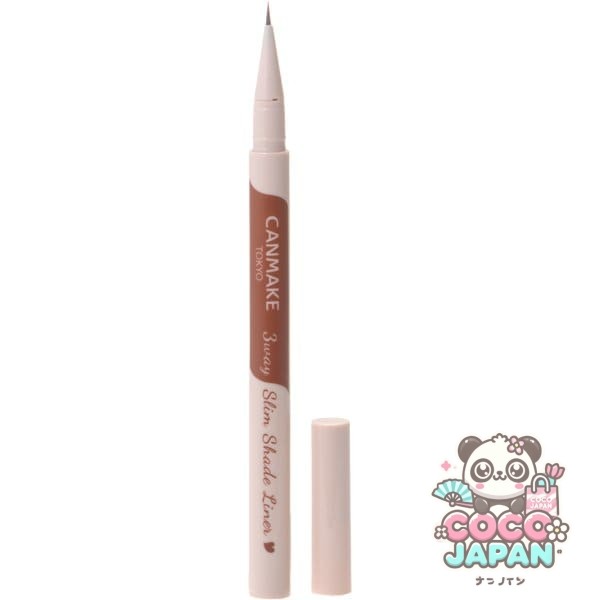 캔 메이크 CANMAKE 캔 메이크 3WAY 슬림 쉐이드 라이너 01 내츄럴 브라운 [아이 라이너]