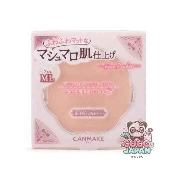 캔 메이크 CANMAKE 캔 메이크 마쉬멜로 피니쉬 파우더 리필 ML 매트 라이트 오클 [마무리용 파우더]