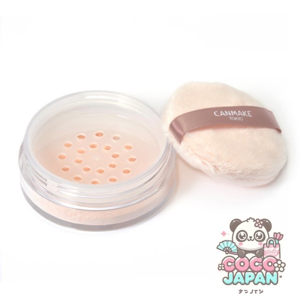 캔 메이크 CANMAKE 실키 루스 모이스트 파우더 01 실키 베이지 [마무리용 파우더]