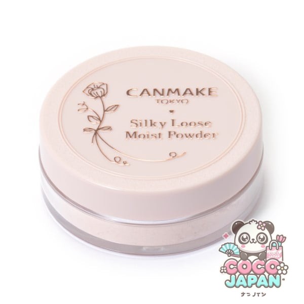 캔 메이크 CANMAKE 실키 루스 모이스트 파우더 01 실키 베이지 [마무리용 파우더]