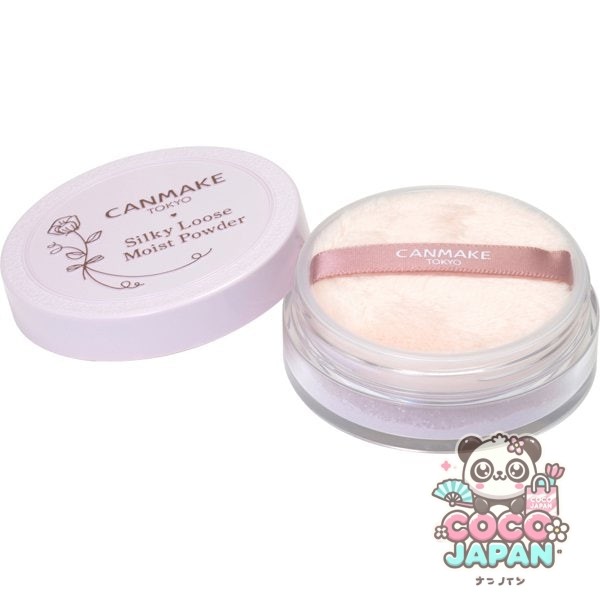 캔 메이크 CANMAKE 실키 루스 모이스트 파우더 02 시어 라벤더 [마무리용 파우더]