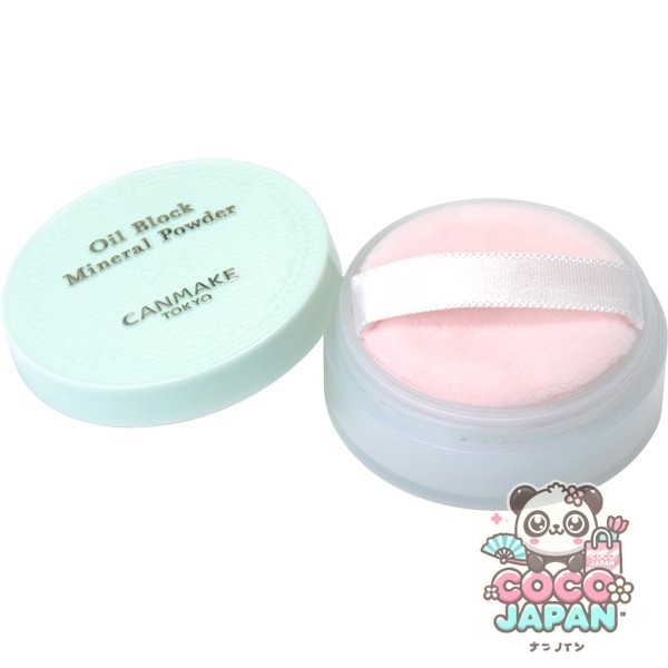 캔 메이크 CANMAKE 오일 블록 미네랄 파우더 C01 플라피 민트 [마무리용 파우더]