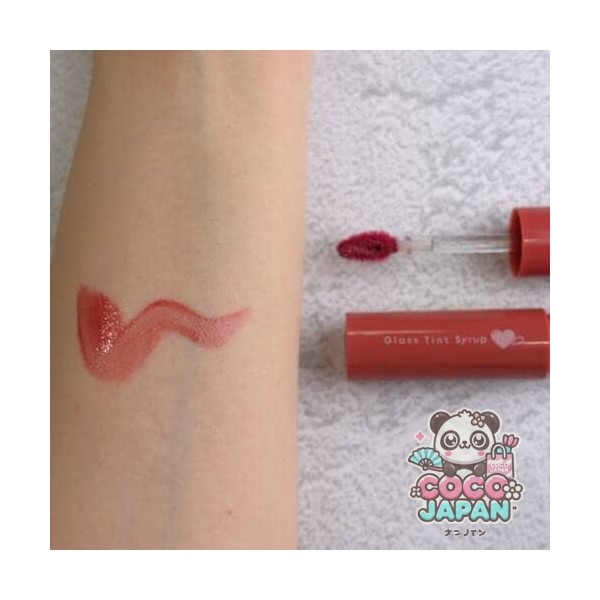 캔 메이크 CANMAKE 캔 메이크 글라스 틴트 시럽 01 텐더 코럴 [립]