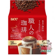 UCC 유시씨 장인의 커피 원드립 커피 아마이 향기의 리치 블렌드 (7g×16봉)