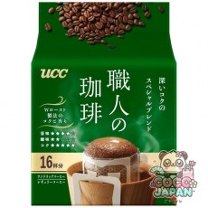 UCC 유시씨 장인의 커피 원드립 커피 깊은 맛의 스페셜 블렌드 (7g×16봉)