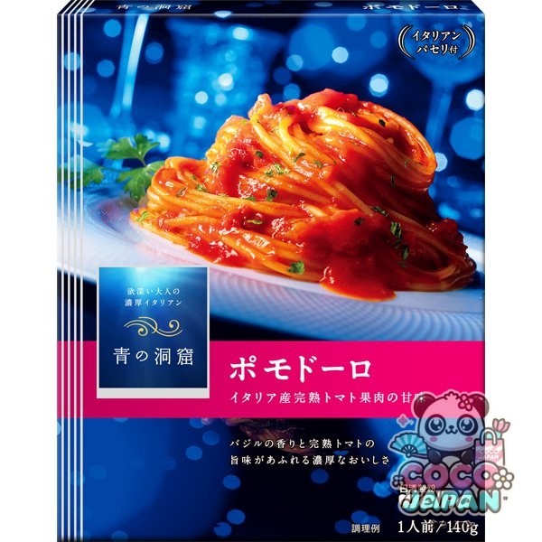 아오노도오쿠츠 푸른동굴 이탈리아산 완숙 토마토 과육 포모도로 140g  [파스타 소스]